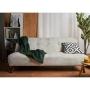SOFÁ CAMA WEY REPELENTE AL AGUA TELA 175 CM BEIGE