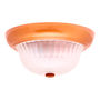 LÁMPARA DE TECHO SOBREPONER FOCO E26 CIRCULAR 25 W BRONCE PARA INTERIOR