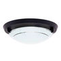 LÁMPARA DE TECHO SOBREPONER FOCO E26 CIRCULAR 50 W NEGRO USO INTERIOR