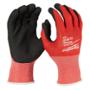 GUANTES DE CORTE DE NITRILO DE NIVEL 1 TALLA S MILWAUKEE
