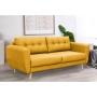 SOFÁ LINEAL BURGOS TAPIZADO EN TELA 212 X 94 X 92 CM OXFORD CON COJINES