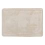 TAPETE PARA BAÑO DOLCE VITAL POLIÉSTER 40 X 60 CM BEIGE ANTIDERRAPANTE