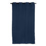 CORTINA BLACKOUT CON ARILLOS AZUL 213 X 135 CM 2 PIEZAS