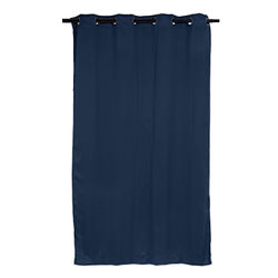CORTINA BLACKOUT CON ARILLOS AZUL 213 X 135 CM 2 PIEZAS