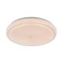 PLAFÓN ILUMINADO LED SOBREPONER BLANCO LUZ 18 W 3000 K PARA INTERIOR