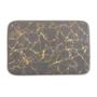 TAPETE PARA BAÑO KYMMI POLIÉSTER 50 X 80 CM GRIS ANTIDERRAPANTE