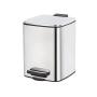 BOTE DE BASURA 6L CROMO
