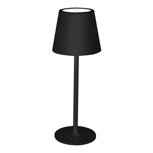 LÁMPARA DE MESA LED CON CONTROL DE TEMPERATURA 3 W NEGRA