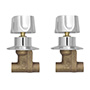JUEGO DE LLAVES SOLDABLES 1/2" DE METAL