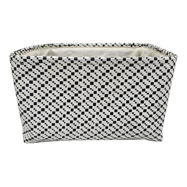 GAVETA 34 X 23 X 20 CM BLANCO Y NEGRO