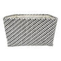 GAVETA 34 X 23 X 20 CM BLANCO Y NEGRO
