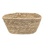 GAVETA OVALADA 30 X 20 X 15 CM CAFÉ NATURAL