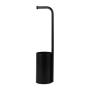 PORTARROLLO PARA BAÑO NEGRO