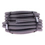 ROLLO DE MANGUERA CONDUIT FLEXIBLE TIPO LIQUIDTIGHT DE 3/8 DE PULGADA 10 METROS GRIS