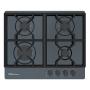 PARRILLA GAS 60 CM CERAMICA NEGRO