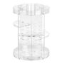 ORGANIZADOR GIRATORIO MULTINIVEL 23 X 30 CM TRANSPARENTE