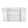 ORGANIZADOR CON COMPARTIMIENTOS 24.6 X 14.6 X 12.8 CM TRANSPARENTE