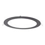 LÁMPARA DE TECHO EMPOTRABLE LED CCT PARA TECHO REDONDA 8" 18 W NEGRA