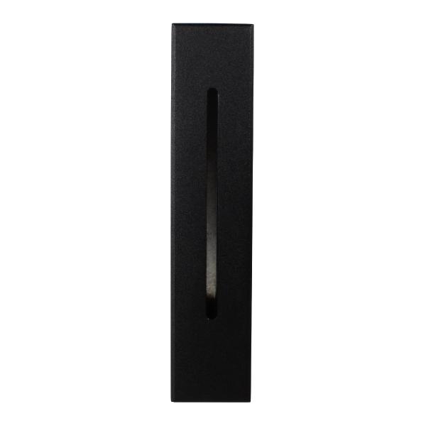 ARBOTANTE DE MURO LED EXTERIOR EMPOTRAR 3W 2700K IP65 NEGRO