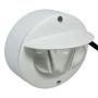 ARBOTANTE DE MURO LED EXTERIOR SOBREPONER 6.5W 3000K IP65 BLANCO MATE