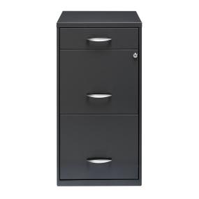ARCHIVERO ORGANIZADOR 3 CAJONES CARTA, COLOR GRIS