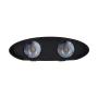 ARBOTANTE DE MURO LED SOBREPONER 4W 3000K IP65 NEGRO