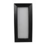 ARBOTANTE DE MURO LED SOBREPONER 12W 3000K IP65 NEGRO