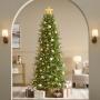 ÁRBOL DE NAVIDAD GRAND DUCHESS 2.28 M SLIM CON LUCES LED 2338 RAMAS 950 FOCOS