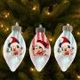 COLGANTE NAVIDEÑO 3 PIEZAS 13 CM DISNEY MULTICOLOR CON LUZ LED