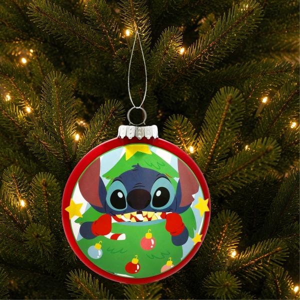 COLGANTE NAVIDEÑO FLAT STITCH 15 CM MULTICOLOR BRILLANTE