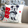 COJÍN NAVIDEÑO MICKEY MOUSE HO HO HO BLANCO 38 CM