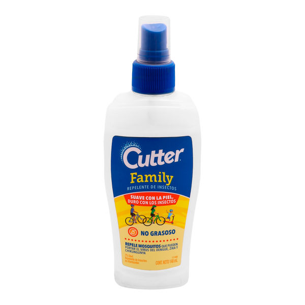 REPELENTE DE INSECTOS EN ATOMIZADOR 148 ML TRANSPARENTE CUTTER