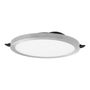 LÁMPARA DE TECHO EMPOTRABLE LED CCT REDONDA 5" 12 W GRIS MATE