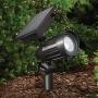 REFLECTOR SOLAR PARA EXTERIOR TIPO ESTACA 50 LM NEGRO MATE 1 PIEZA