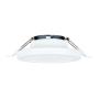 LÁMPARA DE TECHO EMPOTRABLE LED CCT PARA TECHO REDONDA 3" 6 W BLANCA MATE