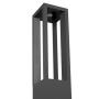 LUZ DE PISO LED TIPO BOLARDO SOBREPONER IP54 PARA JARDIN 8 W GRIS 1 PIEZA
