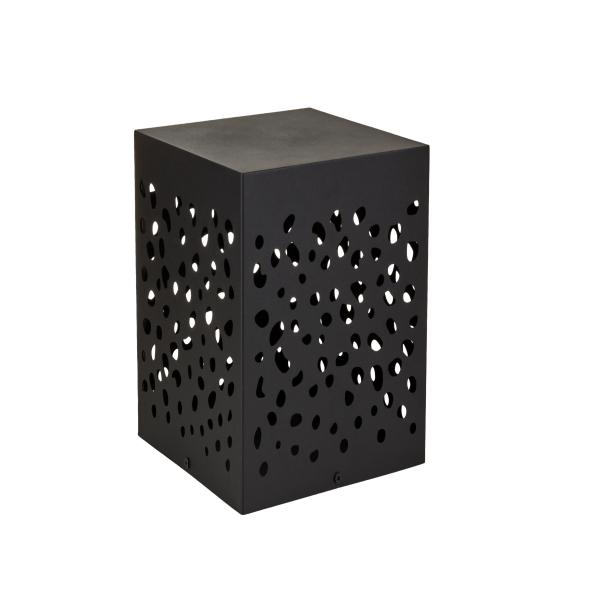 LUZ DE PISO LED SOBREPONER PARA EXTERIOR 27 CM NEGRO 1 PIEZA