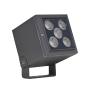 LUZ DE PISO LED SOBREPONER IP65 PARA JARDIN EXTERIOR 5 W GRIS 1 PIEZA