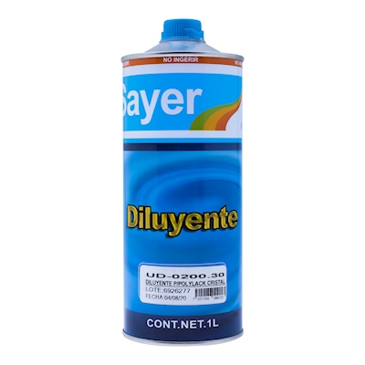 DILUYENTE POLY LACK DE 1 L
