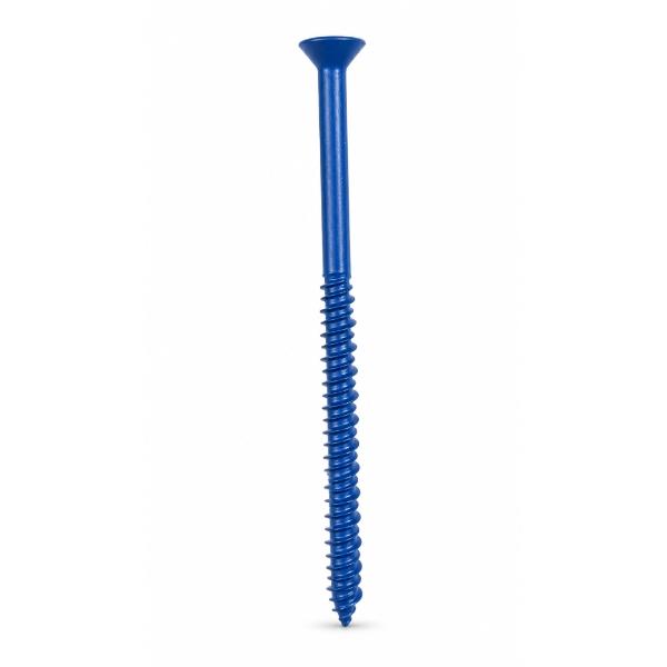 TORNILLOS CABEZA PLANA PHILLIPS ACERO GALVANIZADO 3/16X3 1/4 CONCRETO PAQUETE 75 PIEZAS