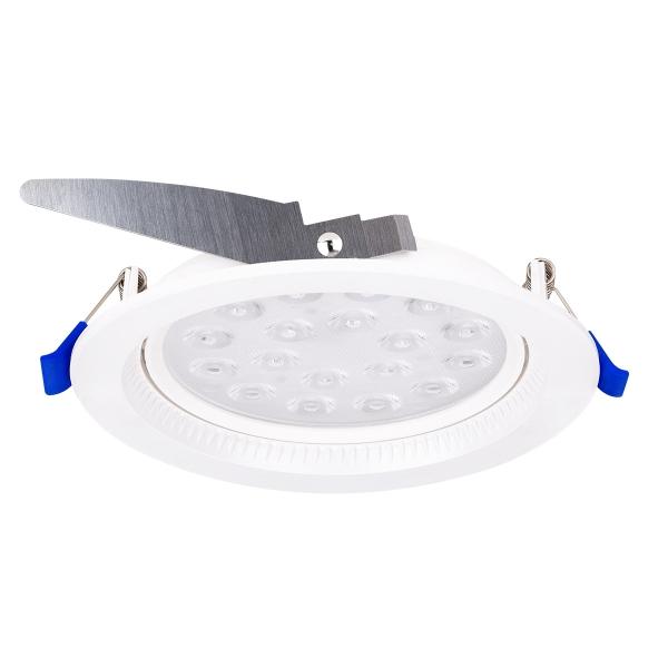 LÁMPARA DE TECHO EMPOTRABLE LED CCT PARA TECHO REDONDA 5" 9 W BLANCA