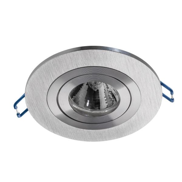 LÁMPARA DE TECHO EMPOTRABLE LED TECHO REDONDA 4" 3 W NÍQUEL MATE