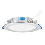 LÁMPARA DE TECHO EMPOTRABLE LED DIMEABLE CCT DE TECHO REDONDA 5" 12 W NÍQUEL