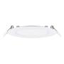 LÁMPARA DE TECHO EMPOTRABLE LED REDONDA 5" 6 W BLANCA MATE 4 PIEZAS
