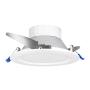 LÁMPARA DE TECHO EMPOTRABLE LED CON CAMBIO DE COLOR DE TECHO REDONDA 5" 12 W BLANCA 1