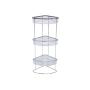 ORGANIZADOR PARA BAÑO ESQUINERO 3 NIVELES CROMO