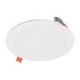 PLAFÓN ILUMINADO LED EMPOTRABLE CIRCULAR 12 W BLANCO TEMPERATURA SELECCIONABLE