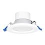 LÁMPARA DE TECHO EMPOTRABLE LED CCT PARA TECHO REDONDA 3" BLANCA