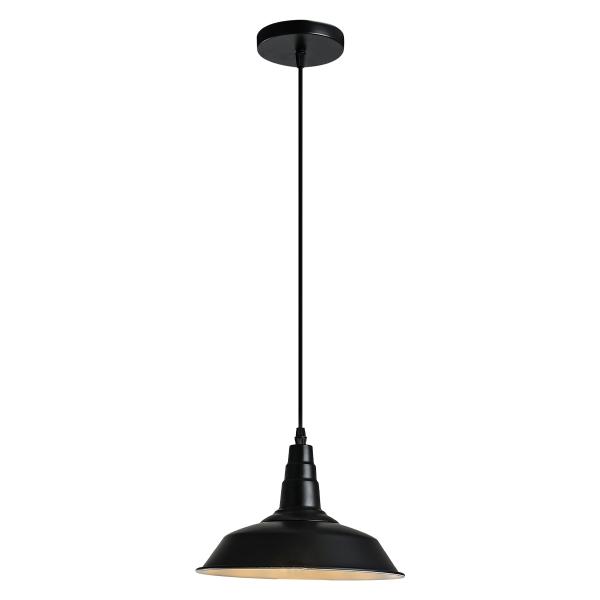 LÁMPARA COLGANTE MAXXI 1828 NEGRO 1 LUZ
