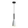 LÁMPARA COLGANTE MAXXI 8222 COLOR BLANCO MADERA NEGRO